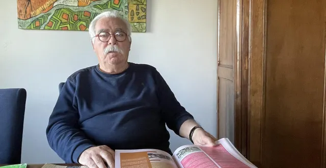 photo  ancien directeur commercial, jean-luc billard a travaillé 40 ans à l’usine corine.  &copy;  co 