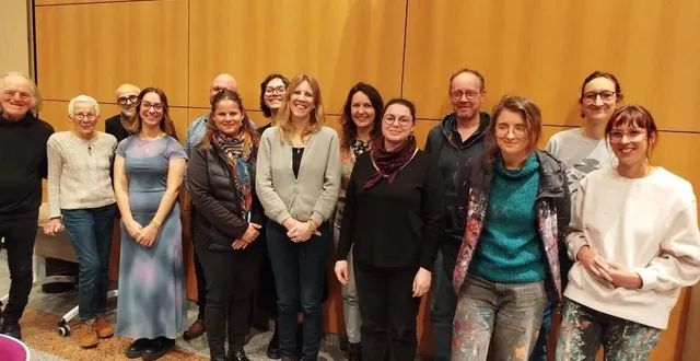 photo  la nouvelle formule d’yvr’art se construit autour d’un collectif motivé.  &copy;  le maine libre 