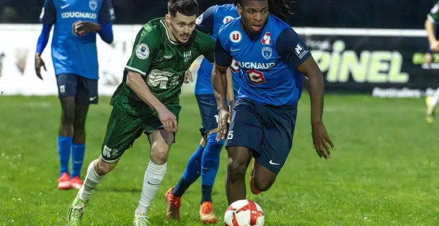 photo  bro (poirée sur vie) prend le dessus sur deluen (orvaut)  &copy;  ouest-france 