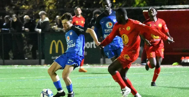 photo  au match aller, le 19 octobre 2025 sur la pelouse du villaret, les deux formations s’étaient quittées dos à dos (1-1).  &copy;  archives le maine libre 