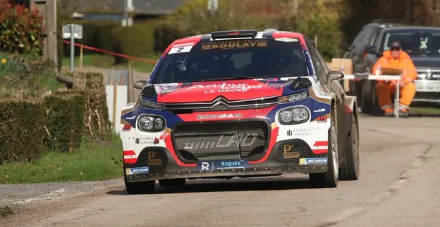 photo  eric brunson s’est imposé pour la neuvième fois lors de la 55e édition du rallye de la côte fleurie et établi un nouveau record de victoires sur l’épreuve.  &copy;  ouest-france 