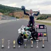 photo  championne de france de vitesse moto en catégorie 600 cm 3 en 2022, l’arnageoise amélie viel a été victime d’un grave accident de moto jeudi 26 février 2026 au mans (sarthe). 