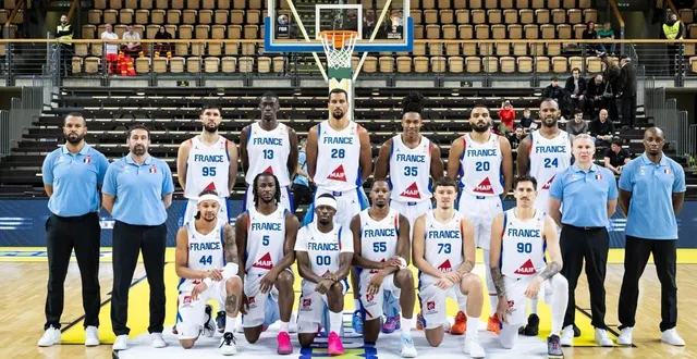 photo  nathan de sousa (n° 73) n’est pas entré en jeu en hongrie et n’a pas été retenu dans les 12 ce dimanche 1er mars, au mans.  &copy;  fiba 