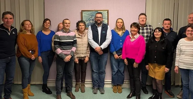 photo  la liste d’alain boissier, à gauche. manquent sur la photo, florian bezannier et sébastien fleury.   &copy;  le maine libre 