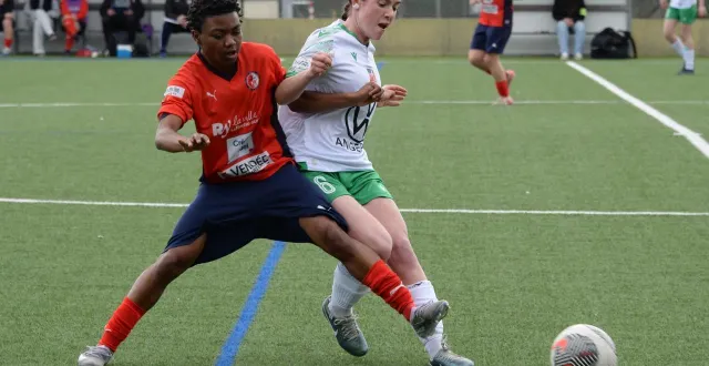 photo  les joueuses de la croix-blanche ont souffert.  &copy;  co-jérôme hurstel 