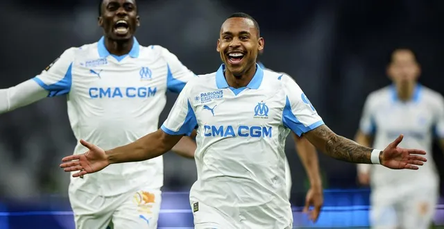 photo  igor paixao a inscrit le premier but marseillais d’une sublime frappe en lucarne.  &copy;  afp 