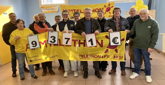 photo  les représentants des associations qui ont participé au téléthon 2025.  &copy;  ouest-france 