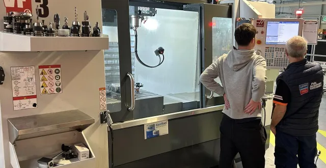 photo  en maine-et-loire, le secteur de la métallurgie compte en partie sur la formation des jeunes pour répondre aux besoins importants de recrutement.  &copy;  ouest-france 