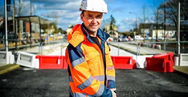 photo  romuald blondel, président de la fédération des travaux publics de la sarthe.  &copy;  le maine libre - yvon loué 