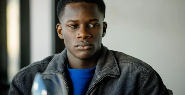 photo  mamadou sidibé tient son premier rôle dans la série « un prophète ».  &copy;  christian mantuano 