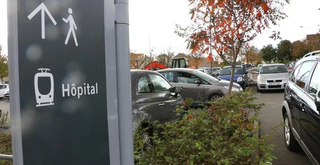 photo  à l’hôpital du mans, les parkings sont payants depuis octobre 2021.  &copy;  ouest-france 