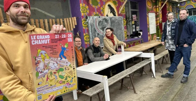 photo  l’affiche de l’événement, particulièrement soignée, a été dessinée par l’artiste noémi rivière.  &copy;  ouest-france 