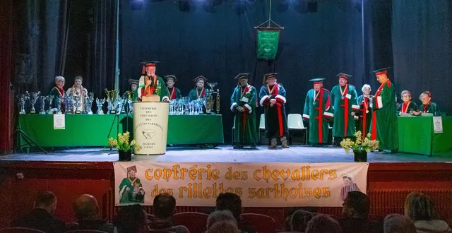 photo  lors d’une précédente édition, les lauréats du concours national des rillettes ont été mis à l’honneur au théâtre municipal.  &copy;  f. jouanneaux 