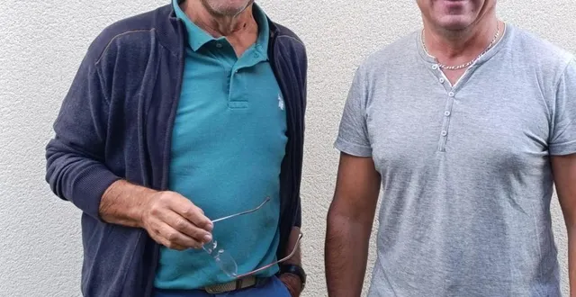 photo  michel colas (à gauche), maire de 2014 à 2020, et christophe gourichon, son ex-premier adjoint.  &copy;  archives co 