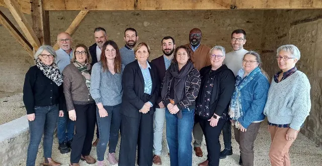 photo  l’équipe menée par christiane bailly, « saint-pompain : ensemble, chaque pas compte ».  &copy;  co 