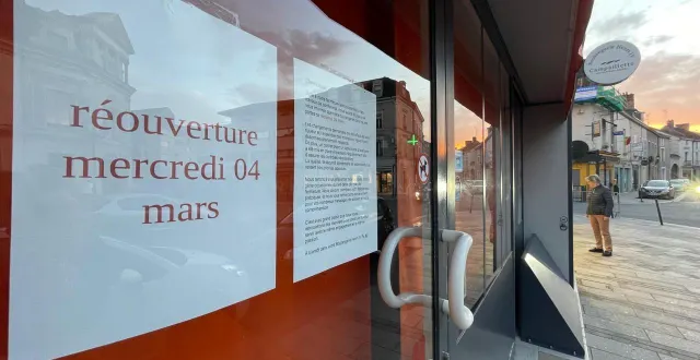 photo  la boulangerie henri-iv a annoncé sa réouverture pour ce mercredi 4 mars 2026.  &copy;  le maine libre - louis gohin 