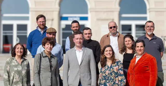 photo  la liste « faire entendre la voix des segréens », menée par jean-eudes gannat, est complète.  &copy;  document remis 
