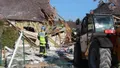 photo  l’explosion a eu lieu dans un lotissement locatif du bailleur podéliha, à bouloire (sarthe). 