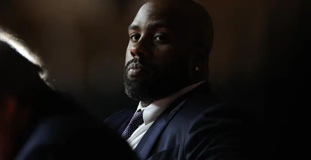 photo  teddy riner est plus proche que jamais d’un retour à la compétition. son dernier combat remonte à décembre 2024.  &copy;  fadel senna / afp 