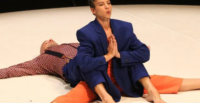 photo  la cie monsieur k propose jeudi soir, avec « rien?? » un hymne à l’ennui trépidant, très drôle et plein de surprises, où on ne s’ennuie pas une seule seconde?!  &copy;  yannick perrin 