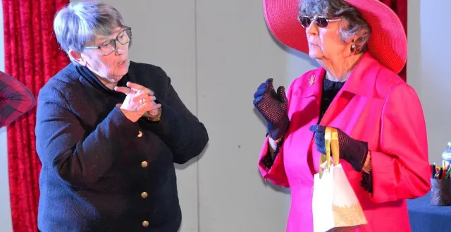 photo  la sympathique petite troupe compte six femmes et un homme tous férus d’humour potache et déjanté.  &copy;  le maine libre 