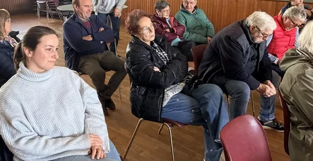 photo  les bénévoles du comité des fêtes.  &copy;  le maine libre 