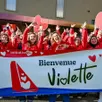 photo  les salariés d’initiatives ont souhaité la bienvenue à violette dorange dans l’équipe. 