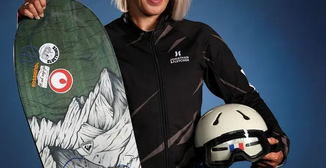 photo  cécile hernandez, porte-drapeau de la délégation tricolore aux jeux paralympiques 2026.  &copy;  cpsf, kmsp 