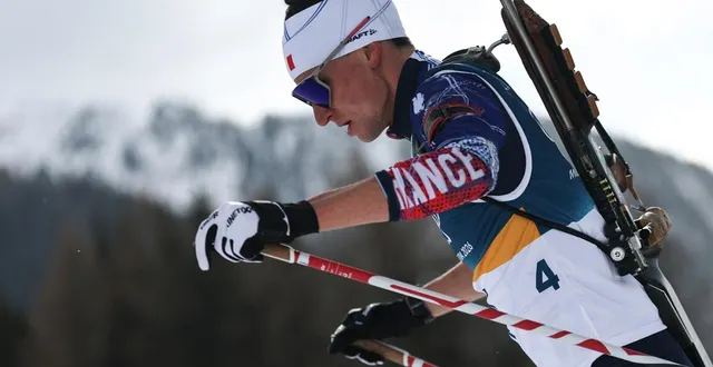 photo  à kontiolahti, eric perrot voudra consolider sa place au classement général.  &copy;  franck fife / afp 