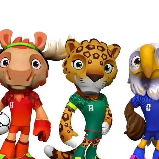 Voici les mascottes de la Coupe du monde 2026. FIFA World Cup photo voici les mascottes de la coupe du monde 2026. © fifa world cup