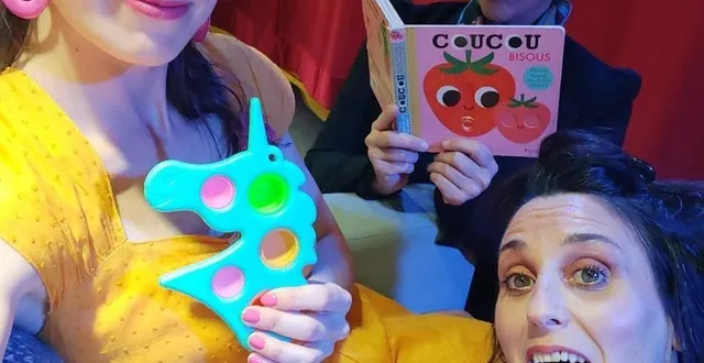 photo  chloé boutron, manon pellet et pascaline ploneis.  &copy;  comédie le mans 