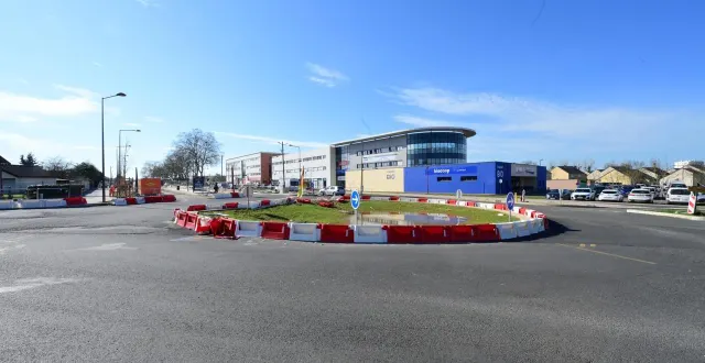 photo  le giratoire est perturbé par des travaux jusqu’au 6 mars 2026.  &copy;  ville du mans 