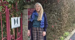 Info insolite  annie blanchais devant le label jardin remarquable 