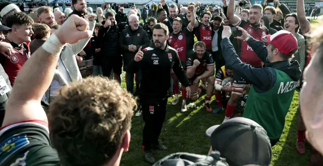 photo  la joie après le match contre massy tranche avec l’avenir d’un club qui s’inscrit désormais en pointillé.  &copy;  co - benoit felace 