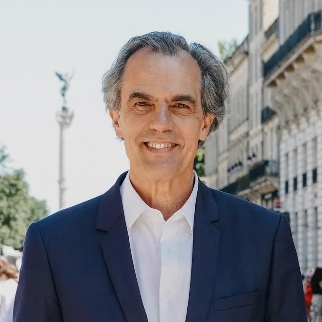 L’économiste Philippe Dessertine, candidat sans étiquette à la mairie de Bordeaux, en 2026. Photo distribuée par l’équipe de campagne de Philippe Dessertine photo l’économiste philippe dessertine, candidat sans étiquette à la mairie de bordeaux, en 2026. © photo distribuée par l’équipe de campagne de philippe dessertine