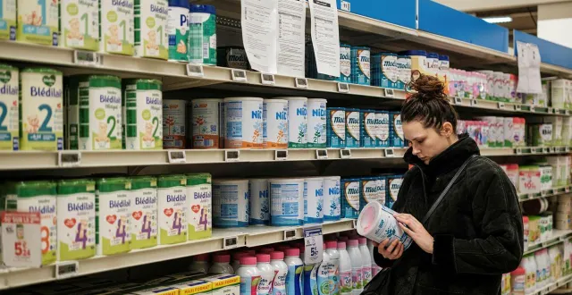 photo  des laits infantiles ont été rappelés ces derniers jours, en raison de la potentielle présence d’une toxine, la céréulide.  &copy;  simon torlotin / ouest-france 