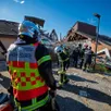 photo une cinquantaine de pompiers ont été mobilisés après l’explosion d’une maison à bouloire, le 3 mars 2026. plusieurs autres habitations, situées dans la même impasse, ont été endommagées.