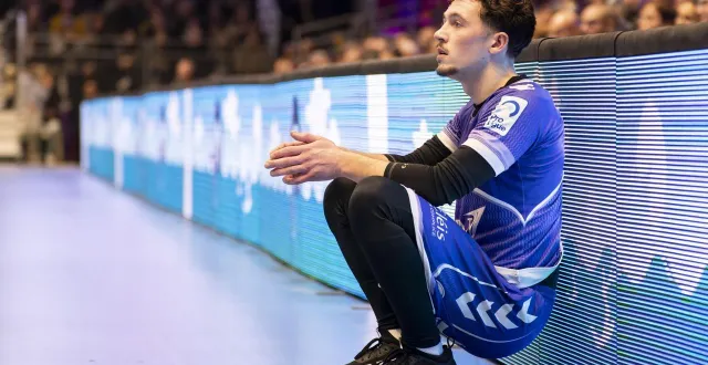 photo  léo weber et les cherbourgeois doivent se contenter de la défaite à frontignan, ce mardi 3 mars.  &copy;  christian jézéquel 