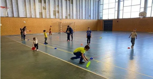 photo  l’ultimate faisait partie des disciplines proposées.  &copy;  le maine libre 