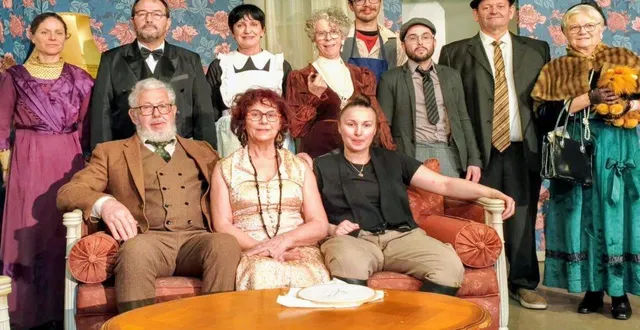 photo  la troupe répète tous les mercredis pour ses représentations.  &copy;  les voiv’rires 