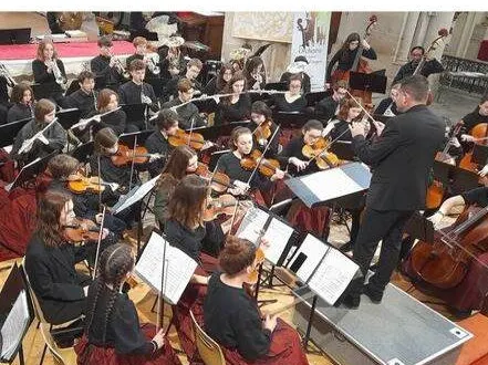 photo  l’orchestre olda, ici à l’église de longué en février 2023, sera à nouveau à entendre le 14 mars prochain  &copy;  co 