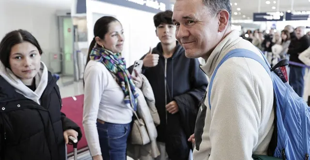 photo  les premiers ressortissants français retenus au proche-orient par l’attaque israélo-américaine contre l’iran ont pu regagner paris.  &copy;  stephane de sakutin / afp 