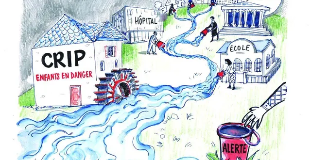 photo  en 2025, le niveau des violences intrafamiliales en anjou a atteint un niveau préoccupant.  &copy;  dessin rik 