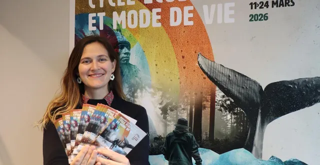 photo  sigrid tiberghien, en charge de la programmation à l’emeraude-cinémas de dinan (côtes-d’armor).  &copy;  ouest-france 