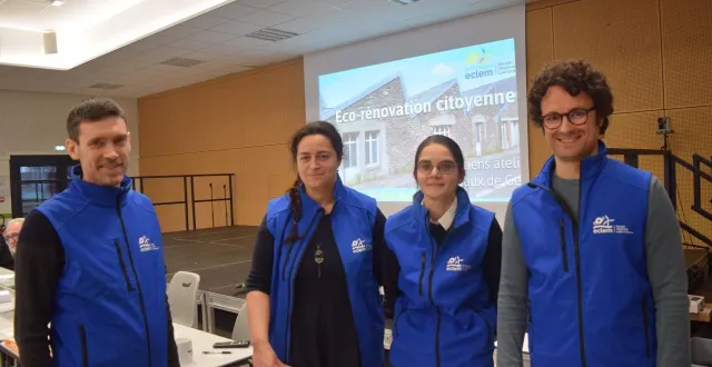 photo  d’abord réuni sous la forme d’un collectif, eclem a pris la forme associative en 2021. elle présente au conseil municipal de jeudi son projet d’urbanisme global dans les locaux des anciens ateliers municipaux de gesté.  &copy;  ouest-france 