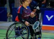 photo  licenciée au bc saint-herblain, marilou maurel est n°10 mondial en catégorie wh2. 