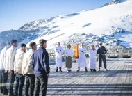 photo  pour le lancement de sa saison, « top chef » part en savoie. 