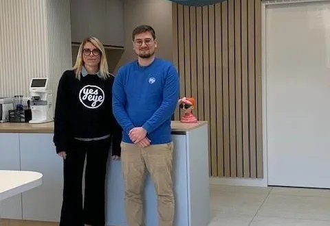 photo  laure dagoreau et théo gauchoux.  &copy;  le maine libre 