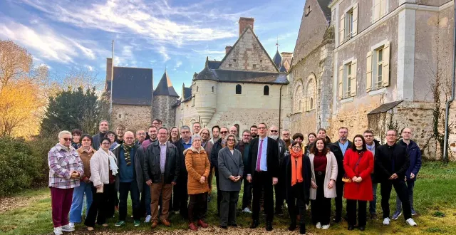 photo  les deux élus sortants patrice bazin et florence laroche mènent la liste « citoyens concernés – construisons ensemble brissac loire aubance » aux prochaines municipales.  &copy;  document remis 