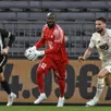 photo  hervé koffi était de retour à l’entraînement d’angers sco ce mercredi 4 mars. 